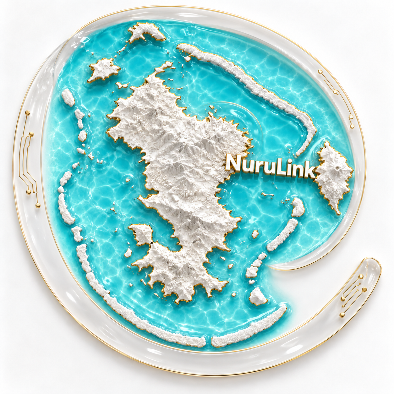 Mayotte résine V1, turquoise